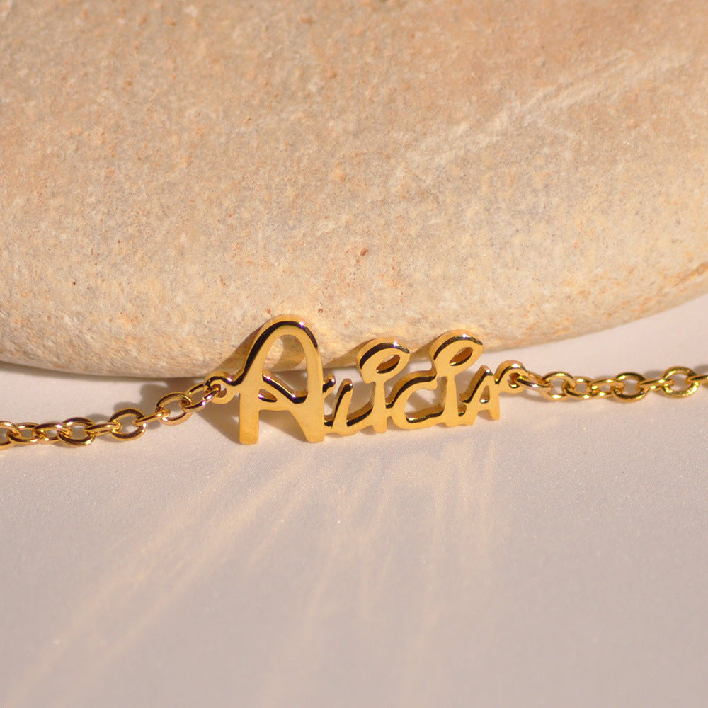 CUSTOM NAME ANKLET