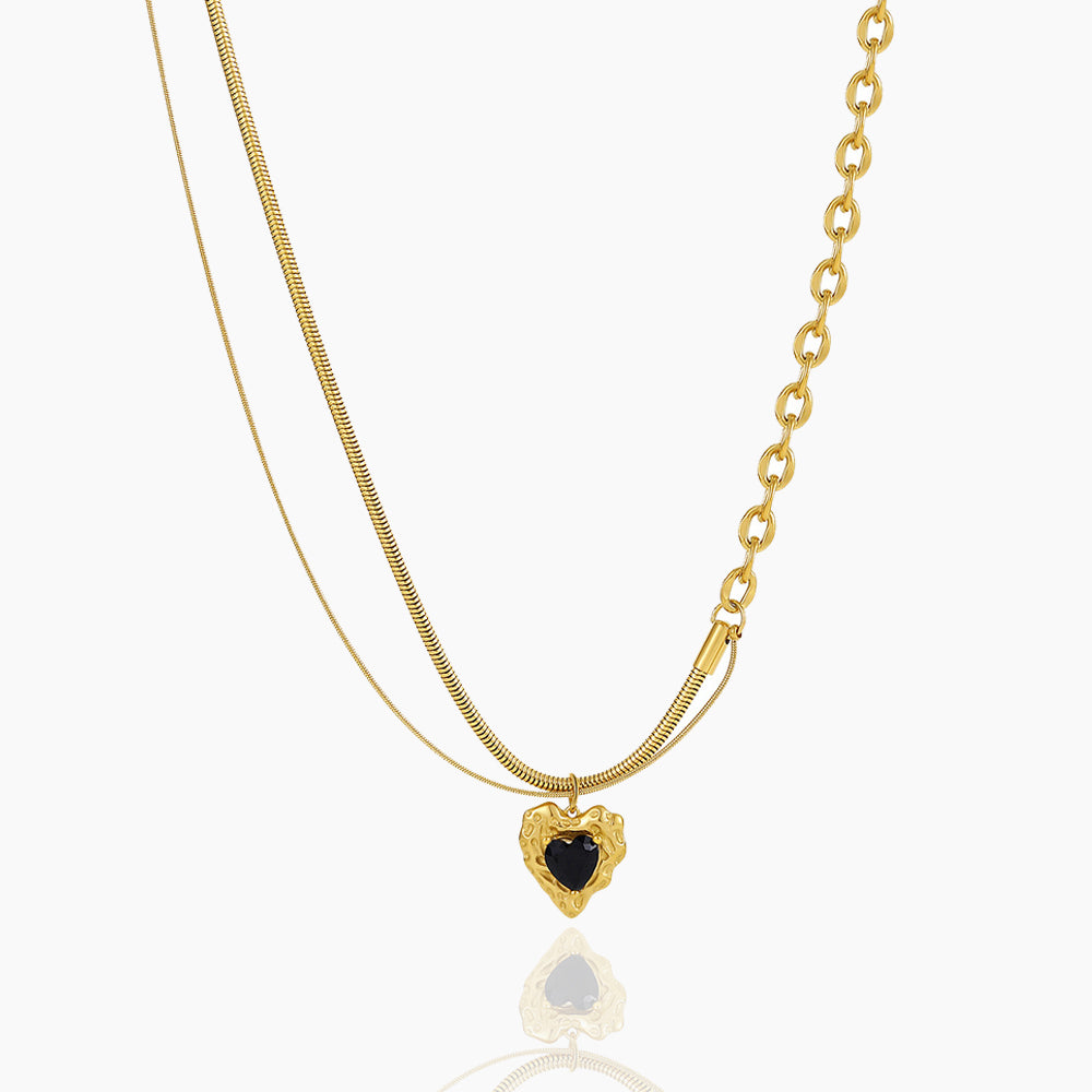 DOUBLE-PLATED  LOVE NECKLACE