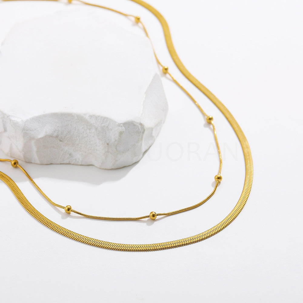 DOUBLE-PLATED PERSONALIZED NECKLACE