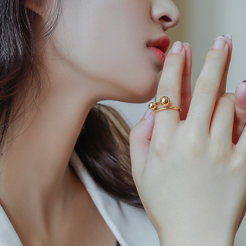 DOUBLE BALL RING