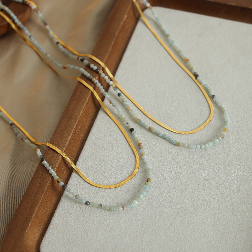 DOUBLE LAYERED NECKLACE