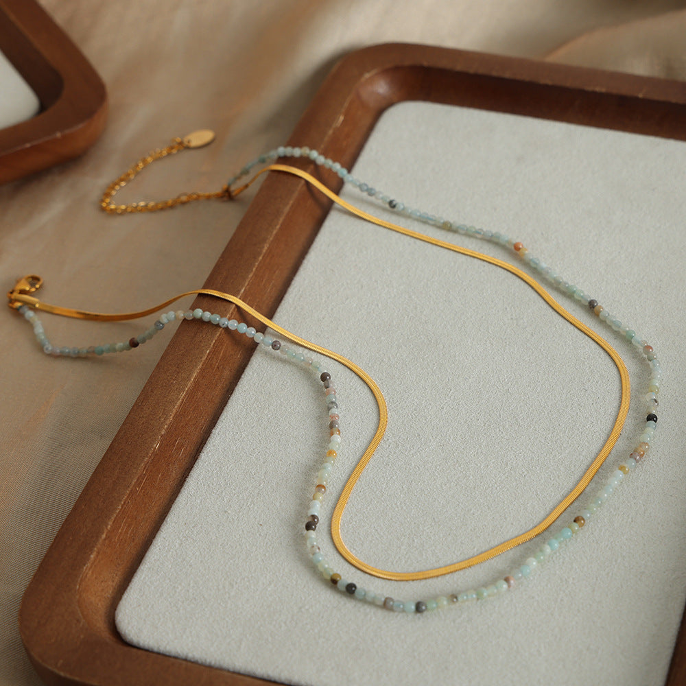 DOUBLE LAYERED NECKLACE