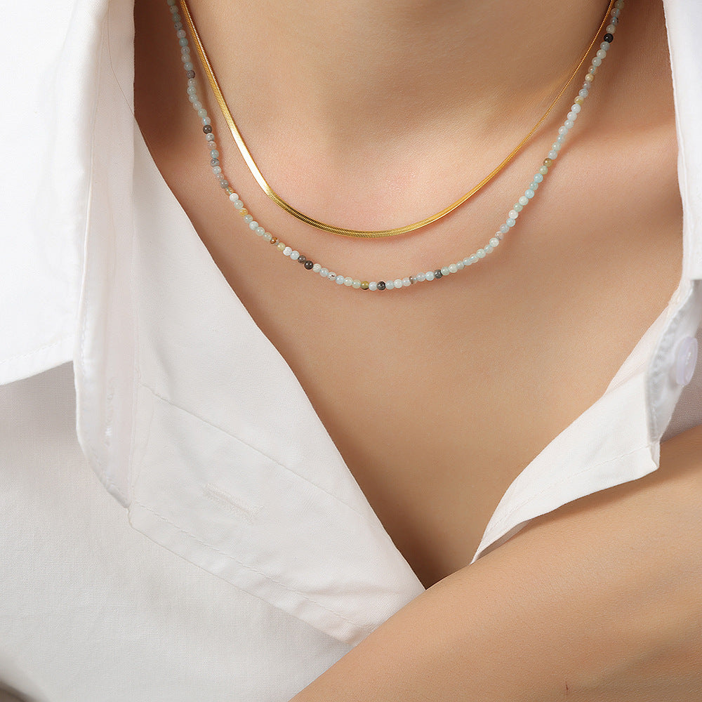 DOUBLE LAYERED NECKLACE