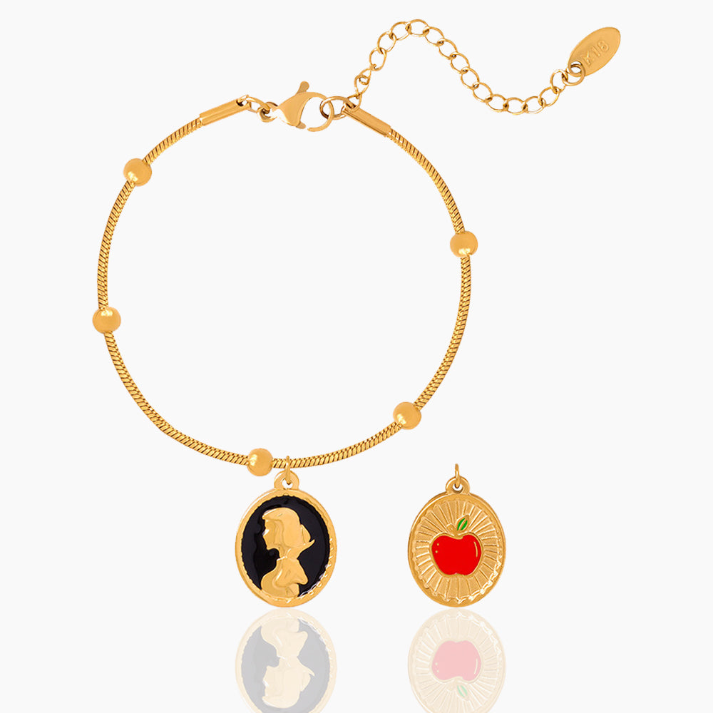 DOUBLE SIDED PENDANT BRACELET