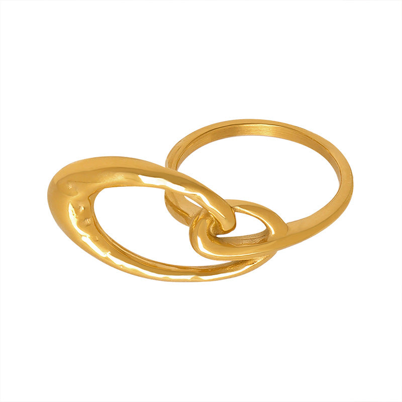 EXAGGERATED PLAIN RING