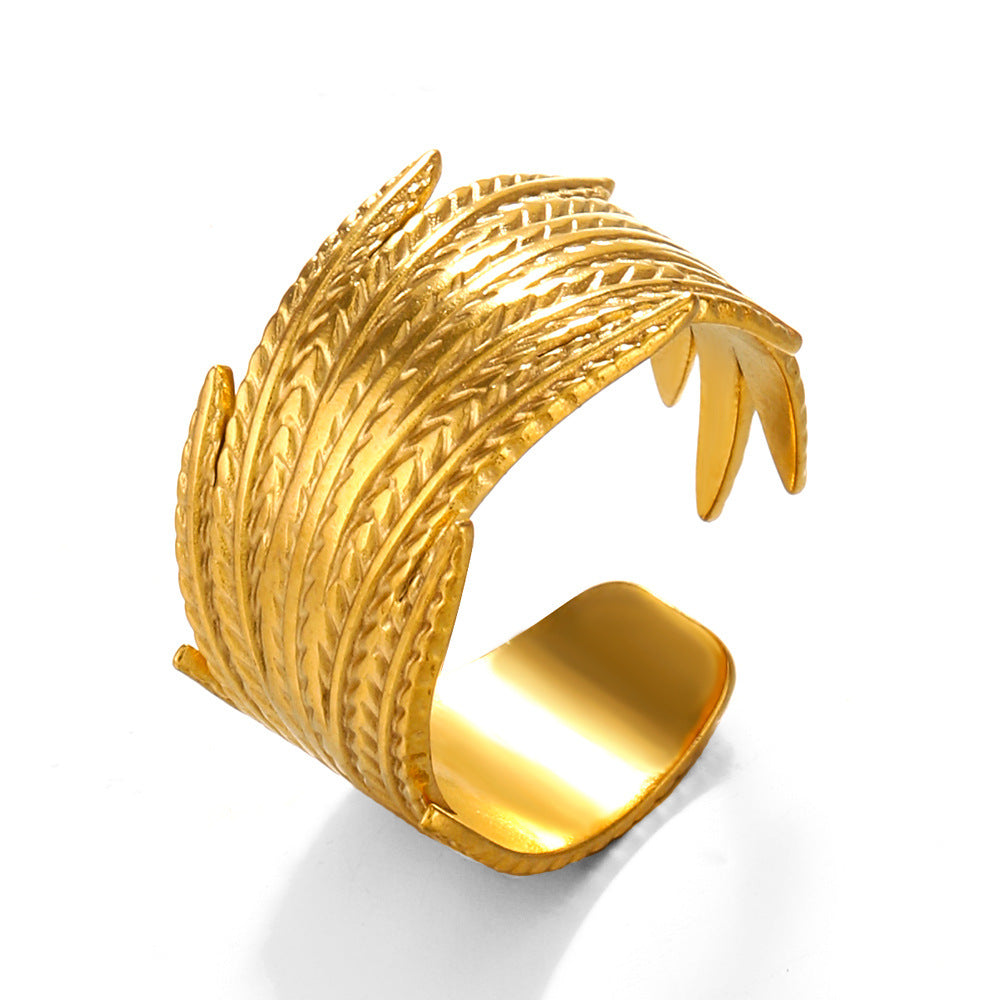 FEATHER RING