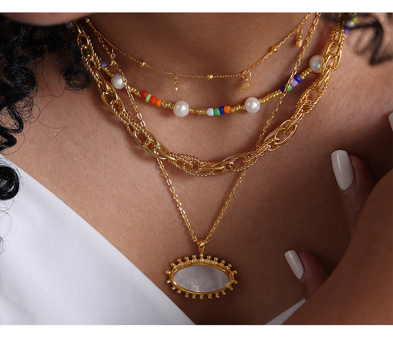 FRENCH VINTAGE BUTTERFLY NECKLACE