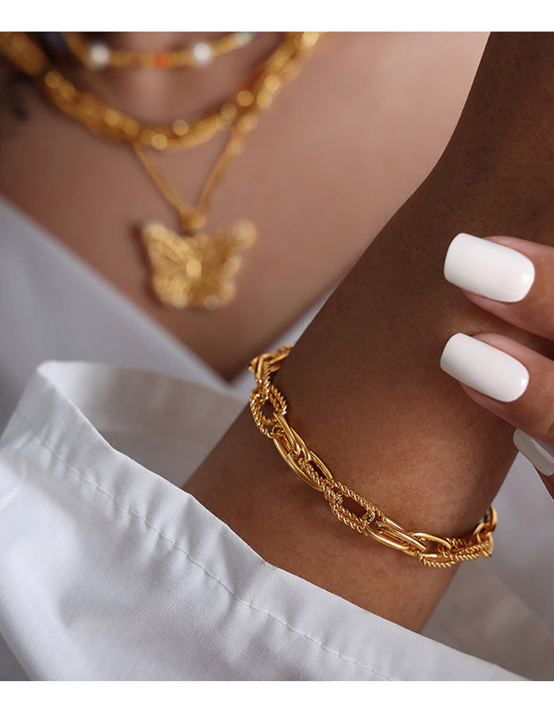 FRENCH VINTAGE BUTTERFLY NECKLACE