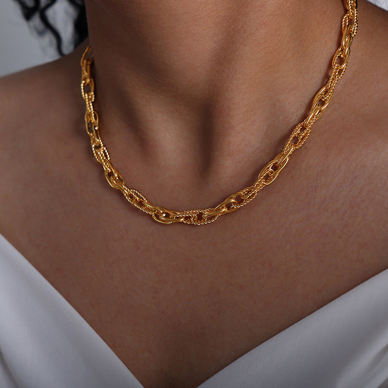 FRENCH VINTAGE BUTTERFLY NECKLACE