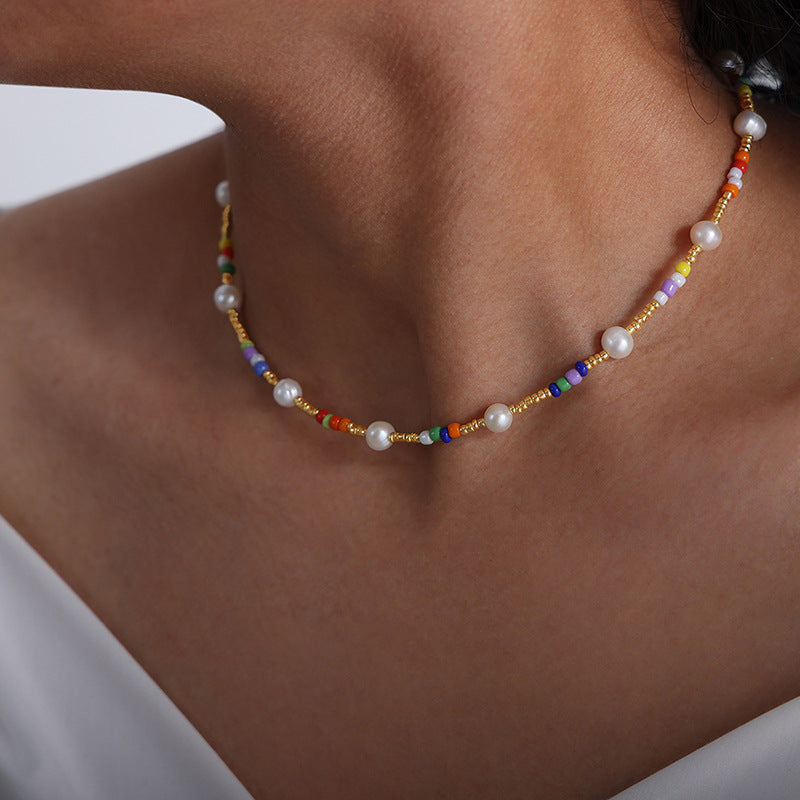 FRENCH VINTAGE BUTTERFLY NECKLACE