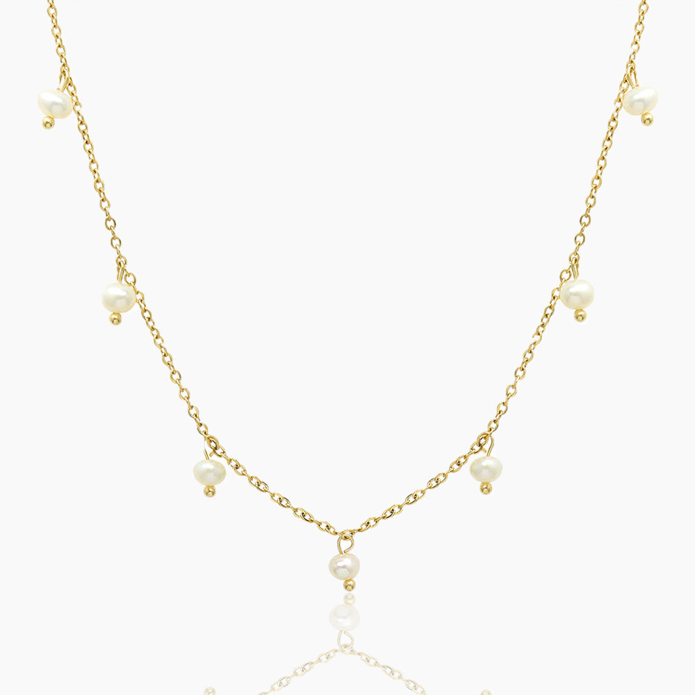 FRESHWATER PEARL COLLARBONE NECKLACE