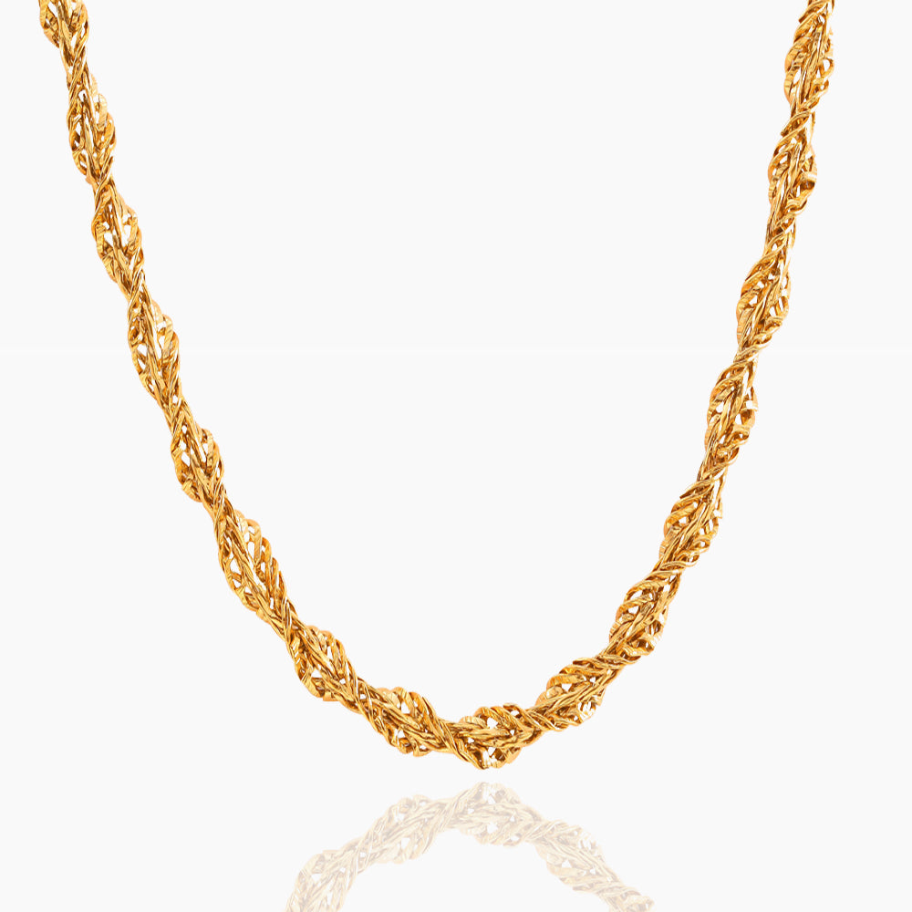 FRIED DOUGH TWISTS NECKLACE