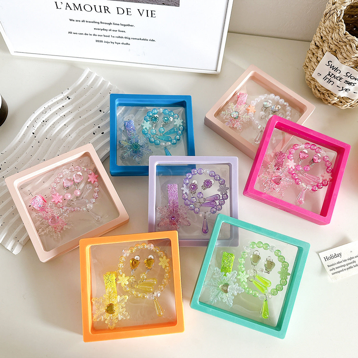 FROZEN CARTOON SNOWFLAKE FANTASY GIFT