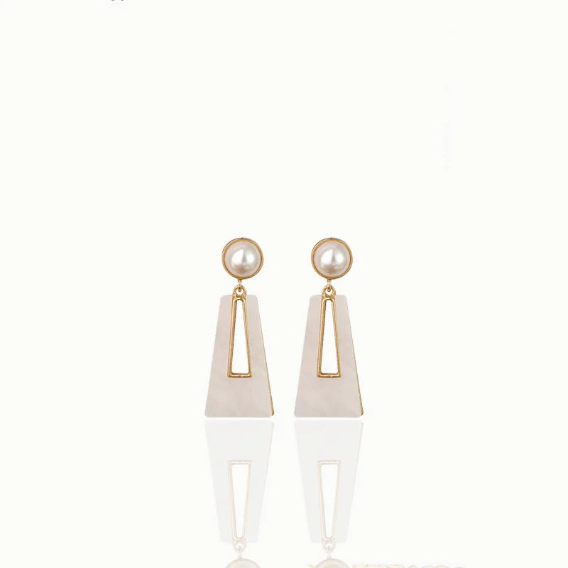 Minimalist Geometric earrings | Daily Wear