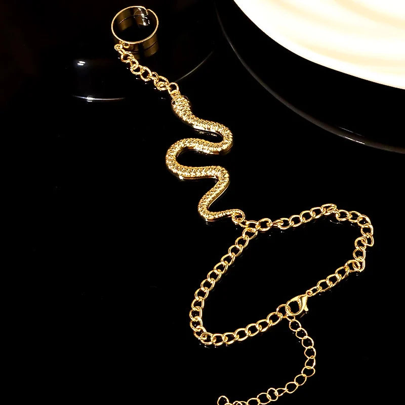 Fashion Snake bracelet rings for Women personality | Anniversary