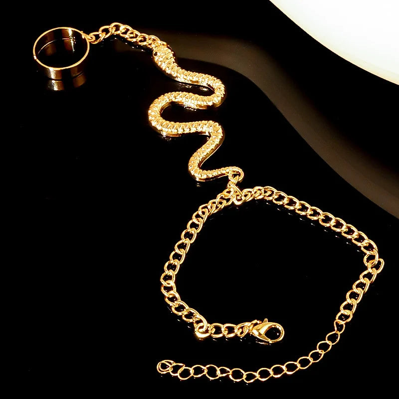 Fashion Snake bracelet rings for Women personality | Anniversary