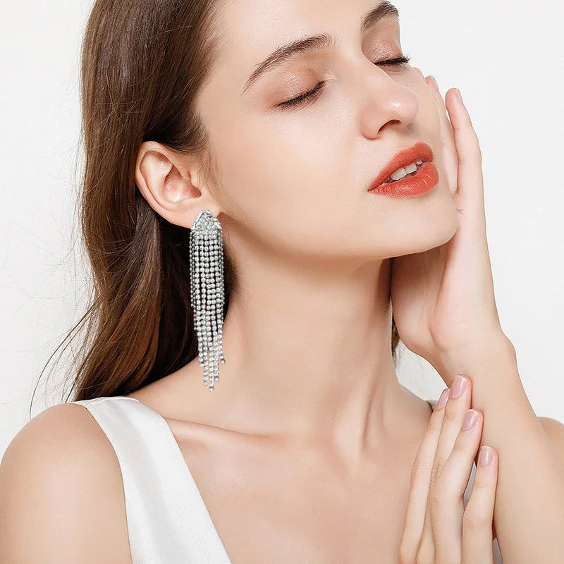 Fashion tassel earrings for Women personality | Engagement