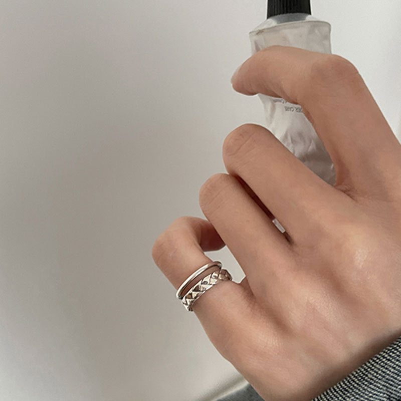 Fried Dough Twists Double Open Ring