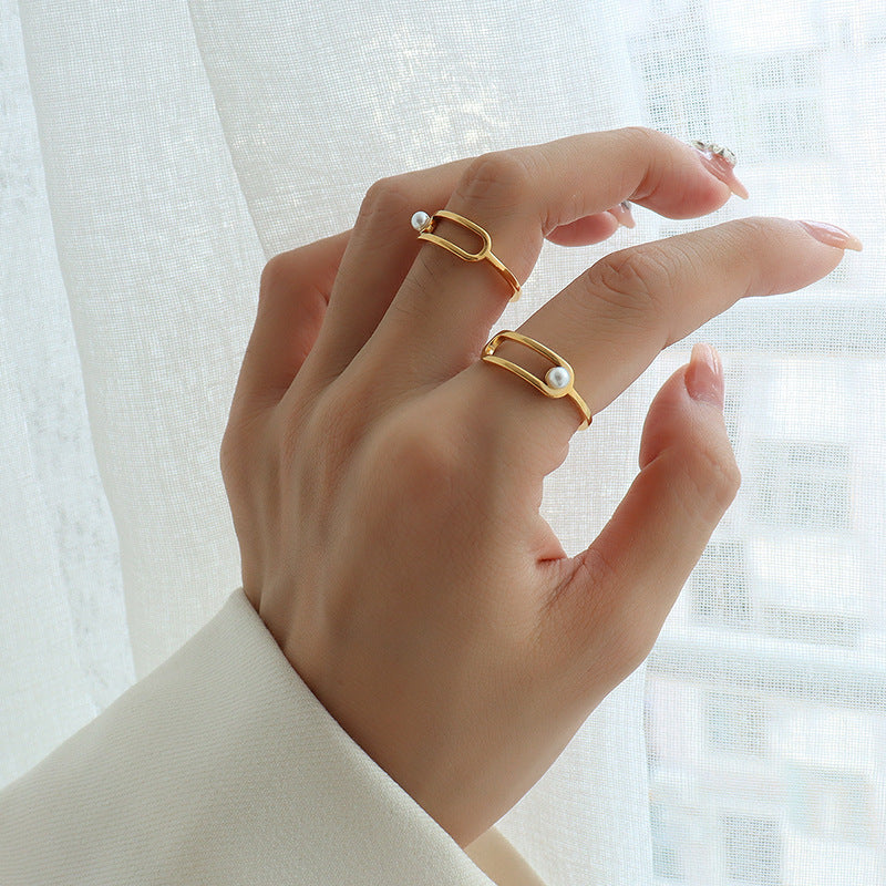 GEOMETRIC CIRCULAR RING