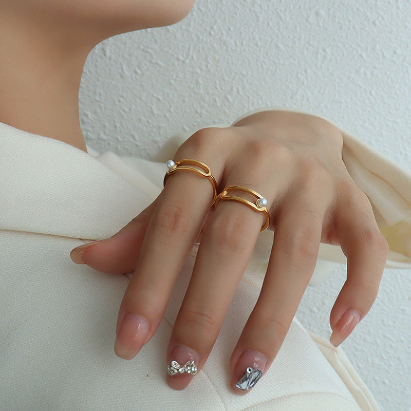 GEOMETRIC CIRCULAR RING