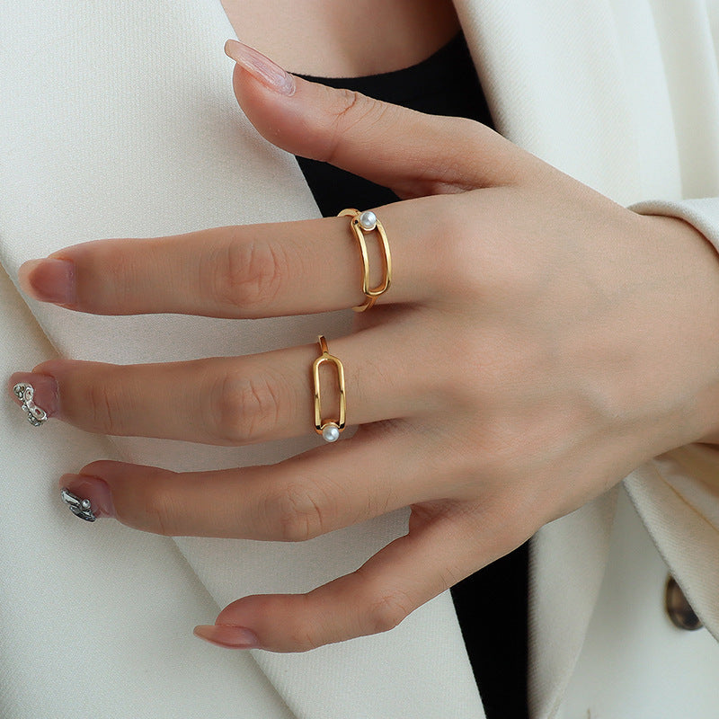 GEOMETRIC CIRCULAR RING