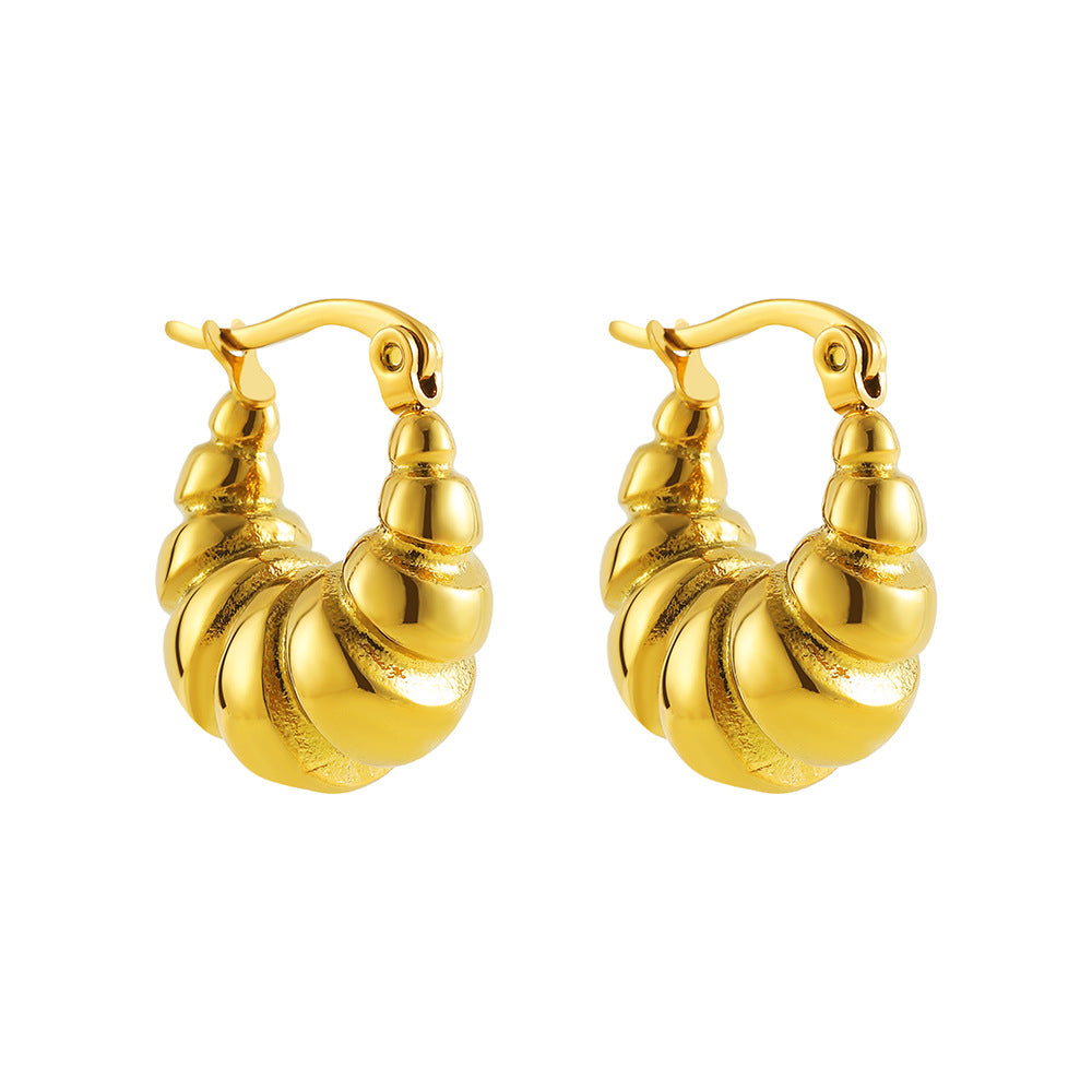 GEOMETRIC CREATIVE CONCAVE CONVEX EARRINGS