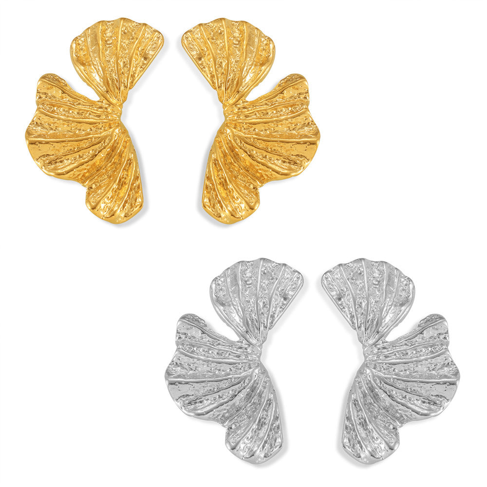 GINKGO LEAF EARRINGS