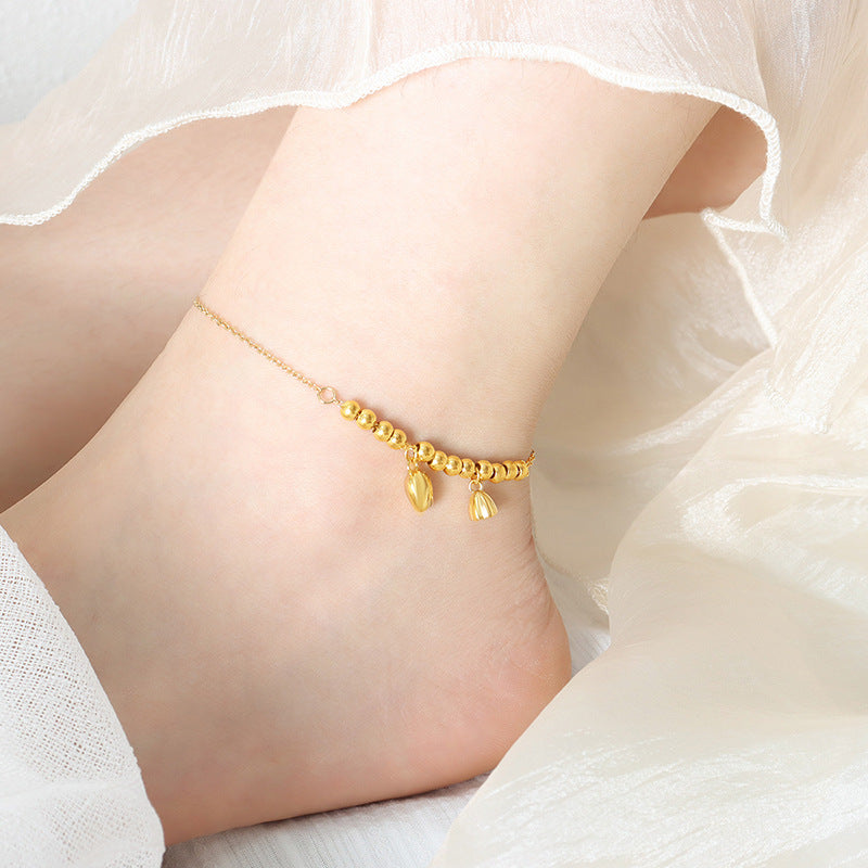 GOLDEN LOTUS ANKLETS