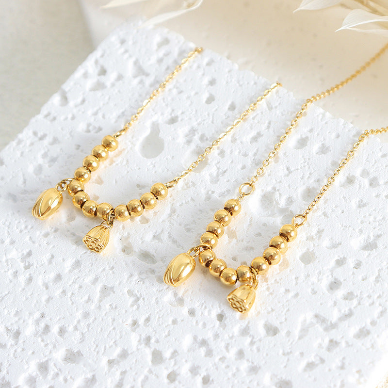 GOLDEN LOTUS ANKLETS