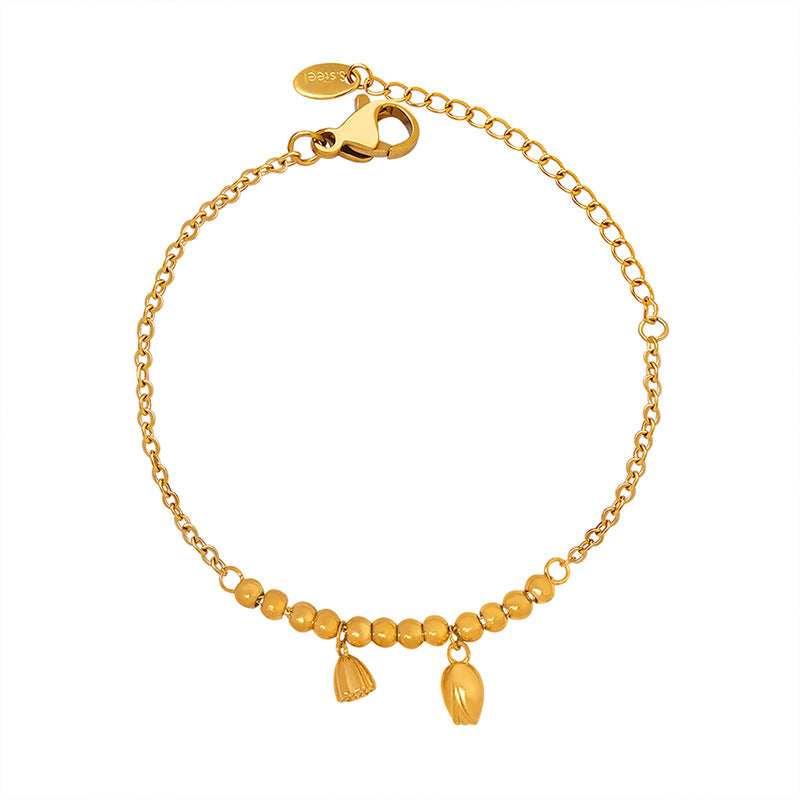 GOLDEN LOTUS ANKLETS