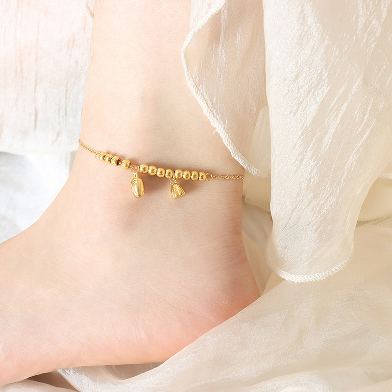 GOLDEN LOTUS ANKLETS