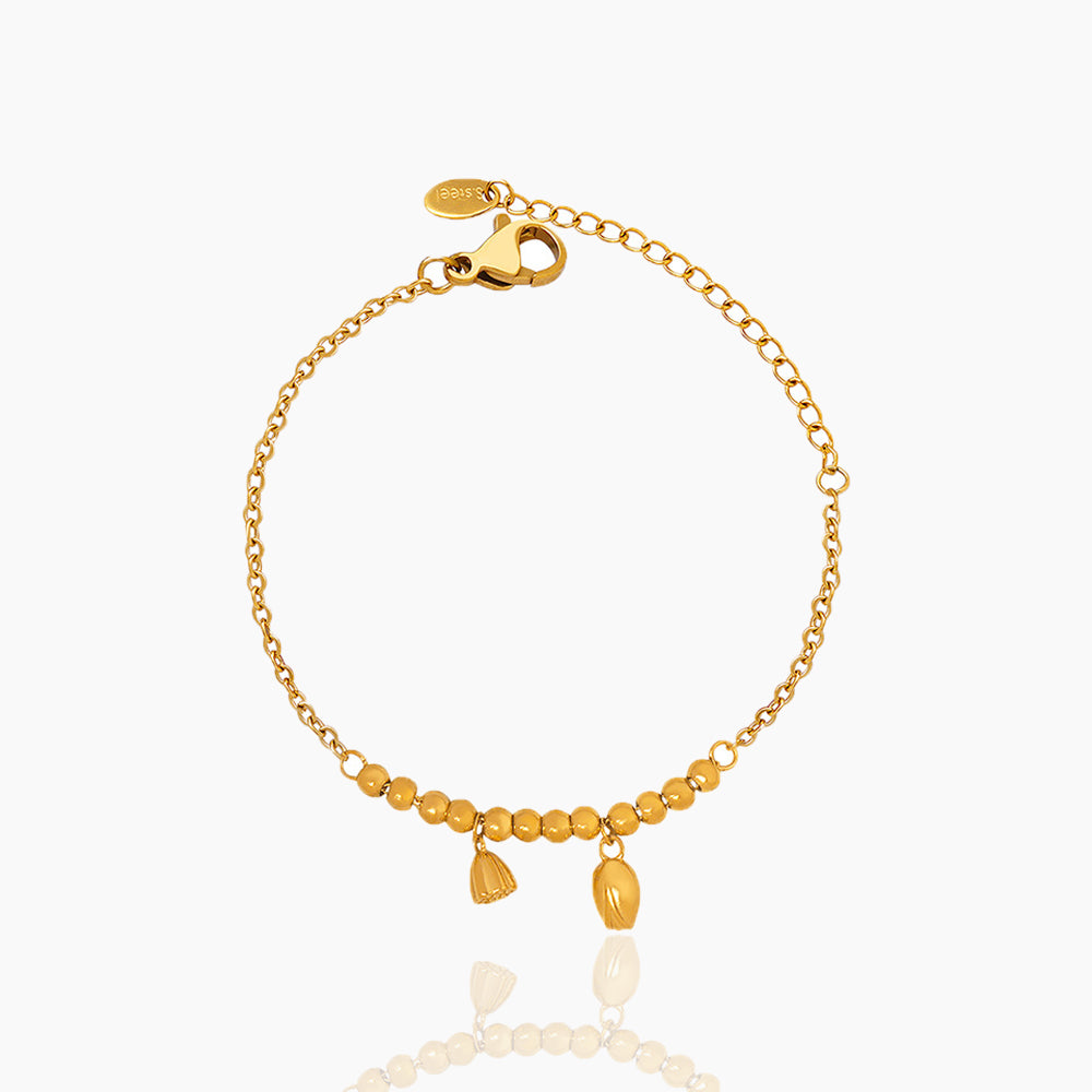 GOLDEN LOTUS ANKLETS
