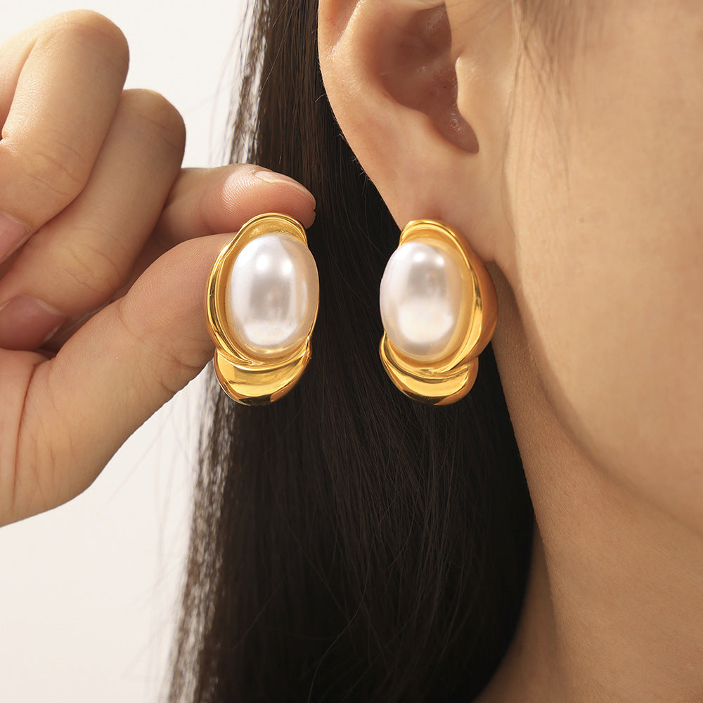 GOLD INGOT EARRINGS
