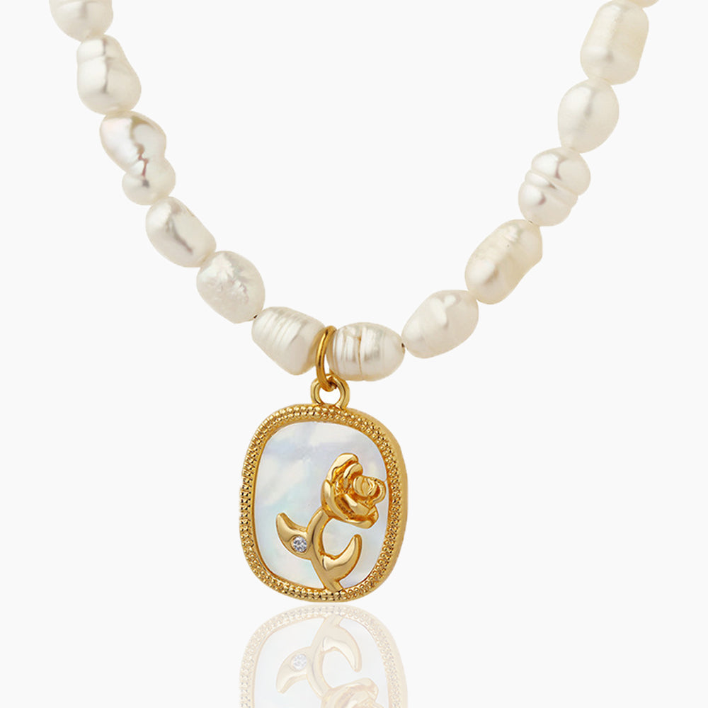 HAIBEI ROSE NECKLACE