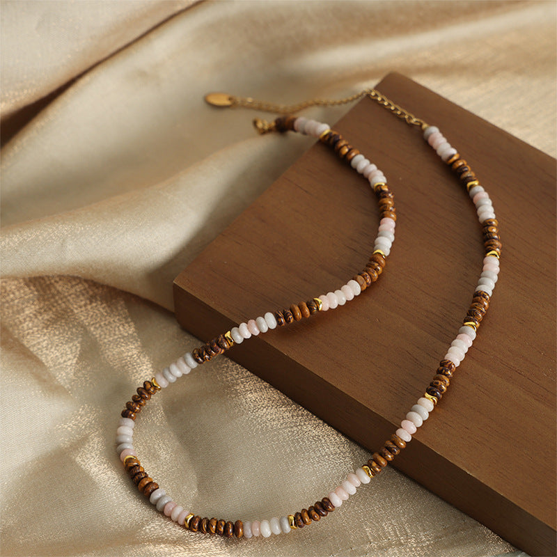 HANDMADE ROUND BEAD NECKLACE
