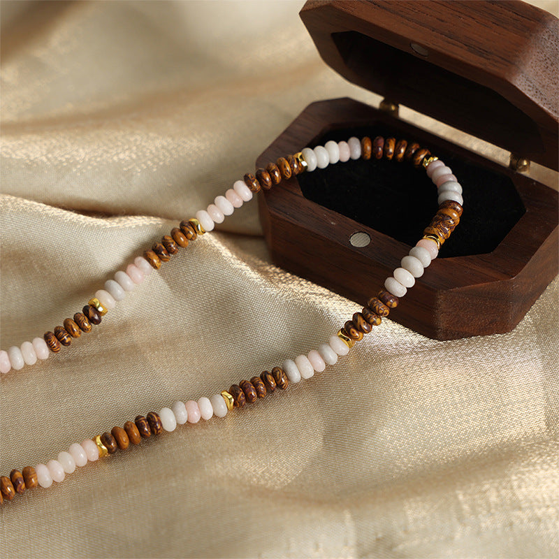 HANDMADE ROUND BEAD NECKLACE