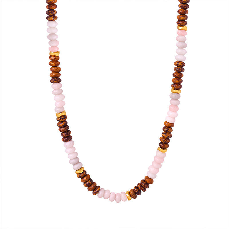 HANDMADE ROUND BEAD NECKLACE