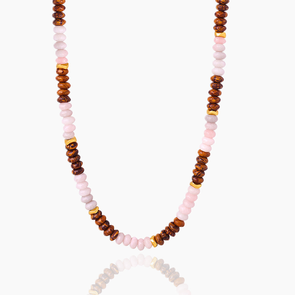 HANDMADE ROUND BEAD NECKLACE