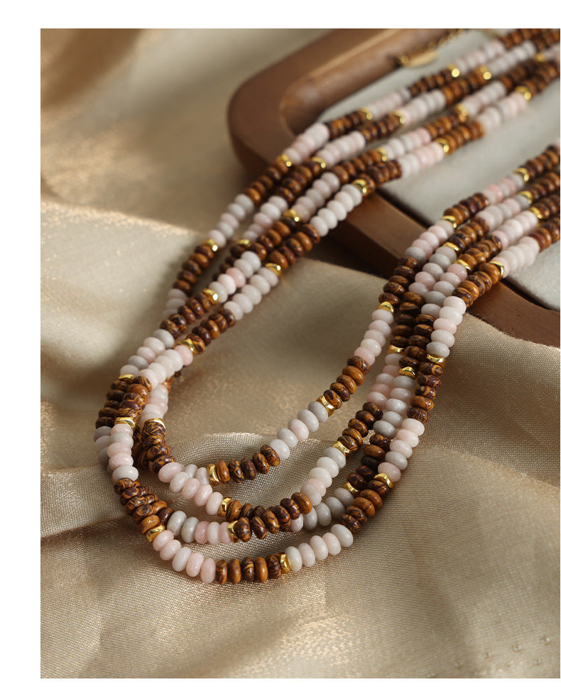 HANDMADE ROUND BEAD NECKLACE