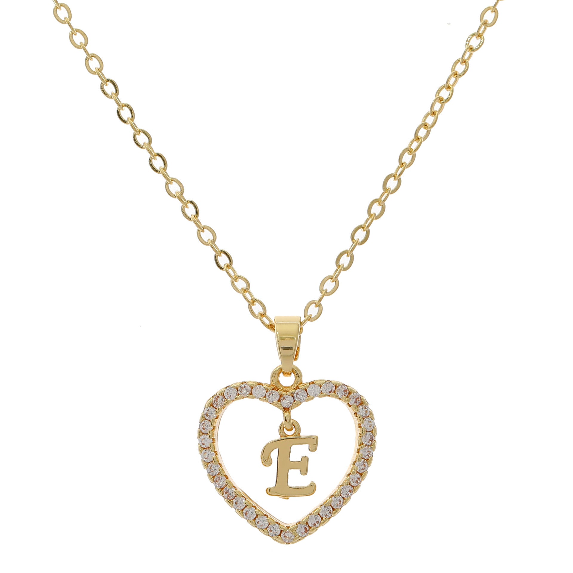 HEART INITIAL NECKLACE