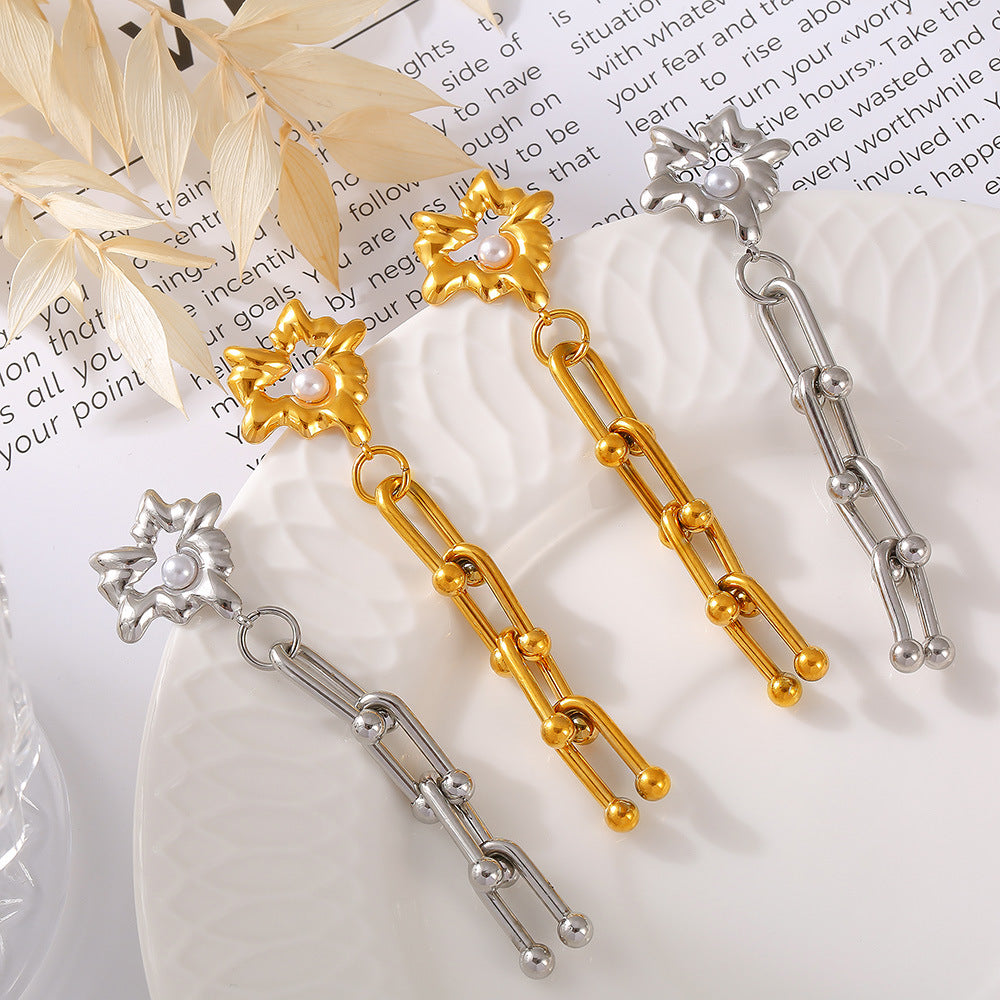 HORSESHOE BUCKLE EARRINGS