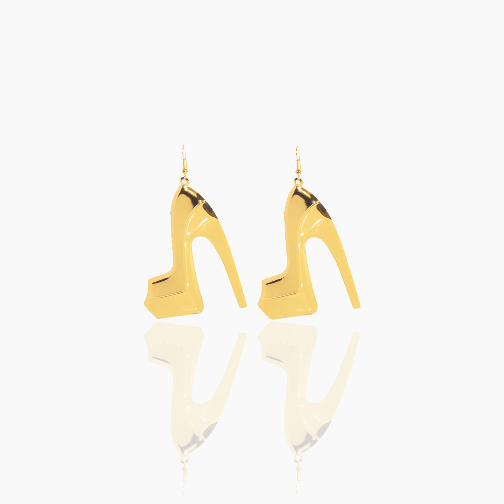 High heels earrings