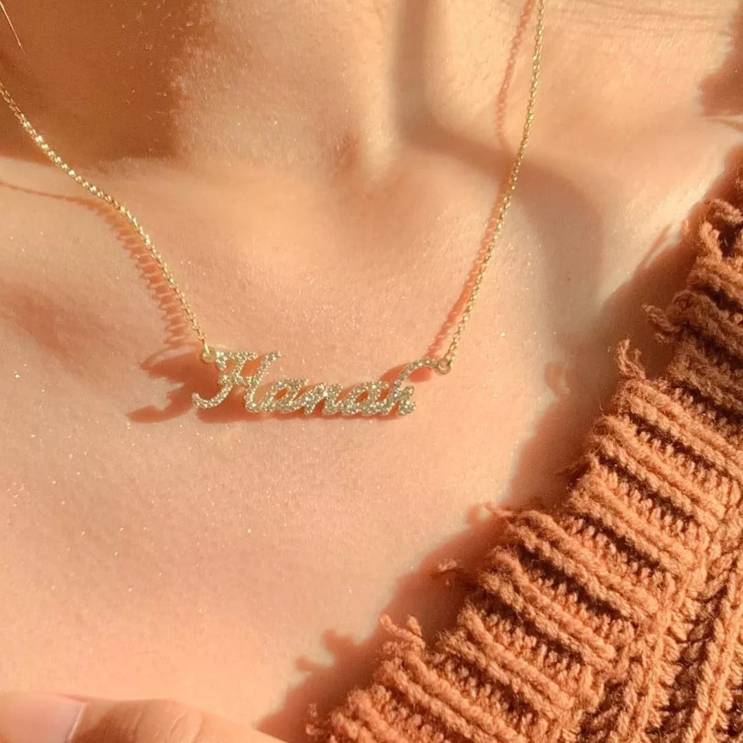 ICED NAME NECKLACE