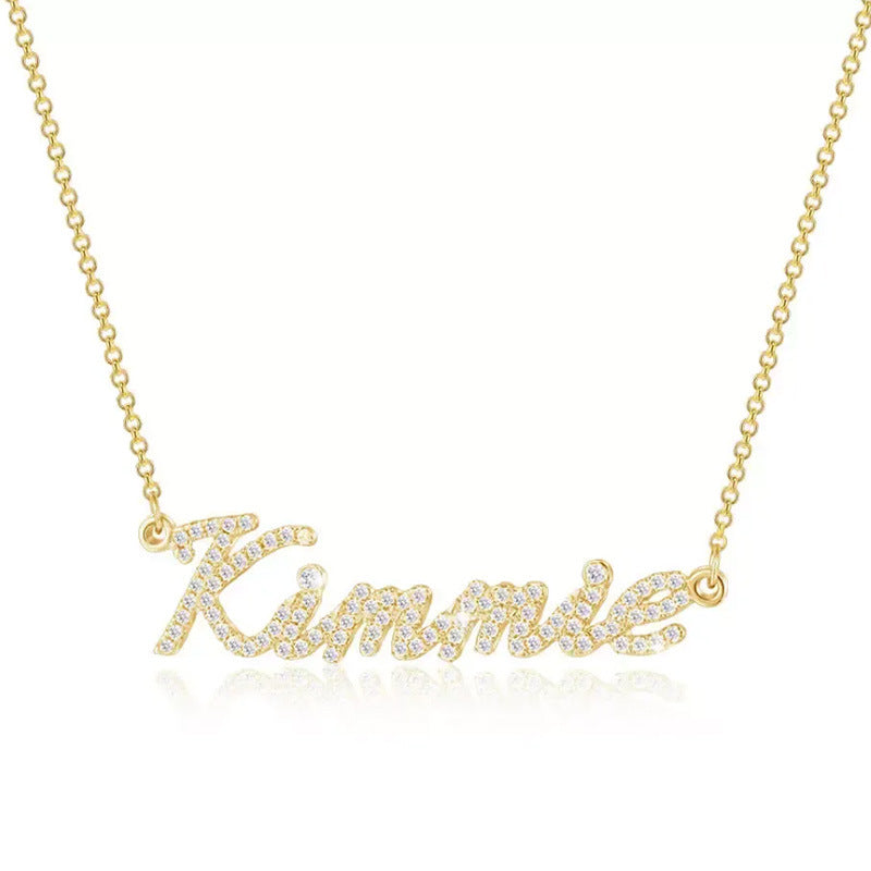ICED NAME NECKLACE