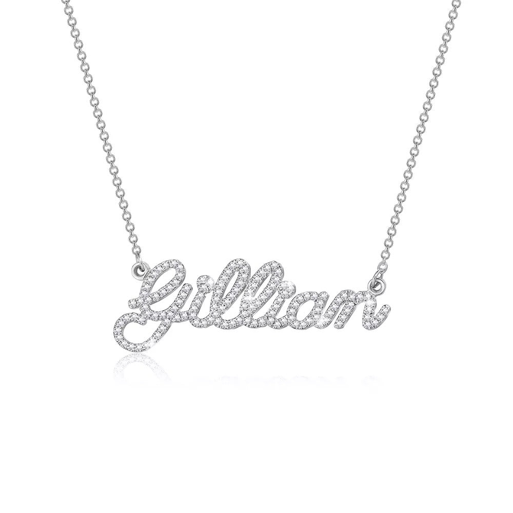 ICED NAME NECKLACE