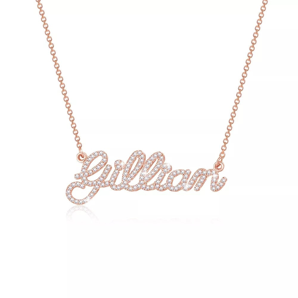 ICED NAME NECKLACE