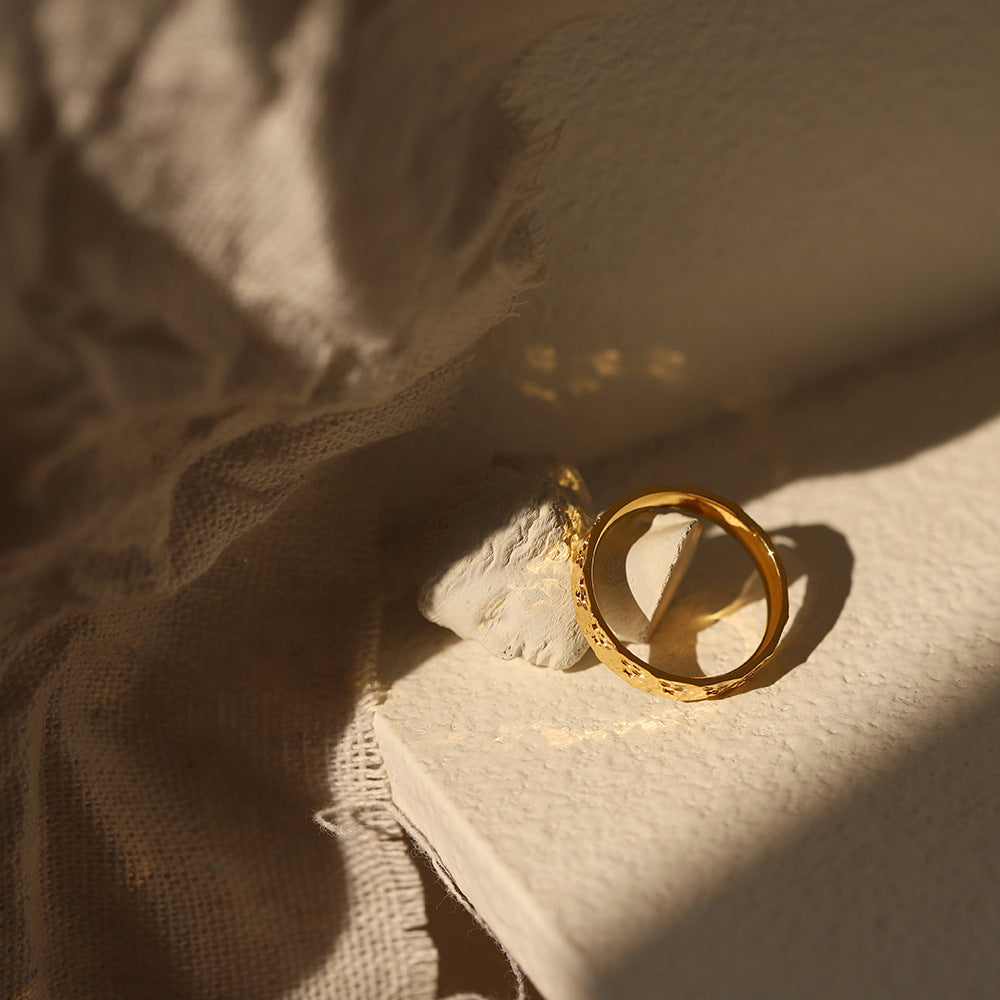 IRREGULAR DRAGON SCALE RING