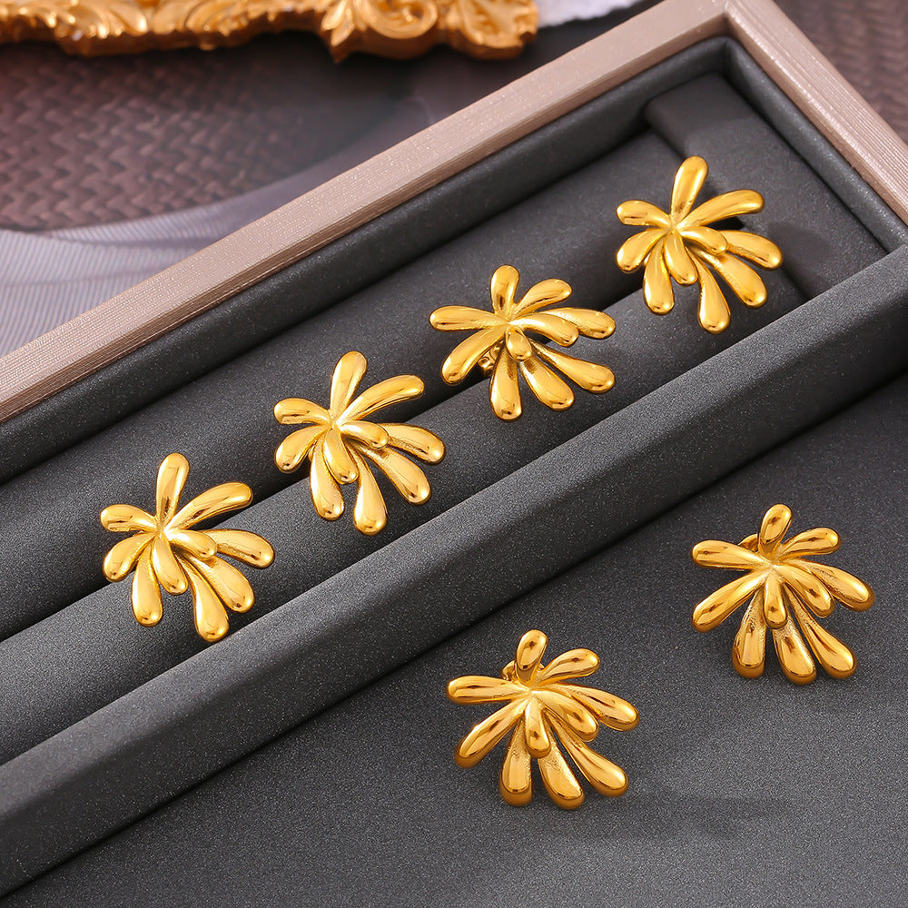 IRREGULAR FIREWORKS EARRINGS