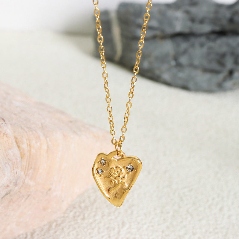 IRREGULAR LOVE FLOWER NECKLACE