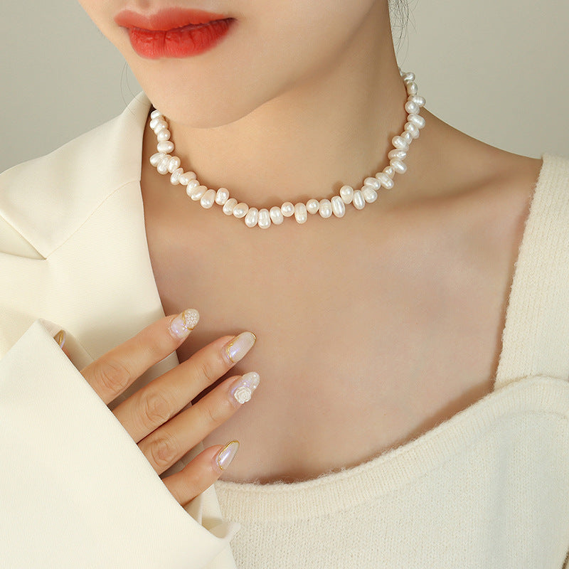 IRREGULAR PEARL NECKLACE